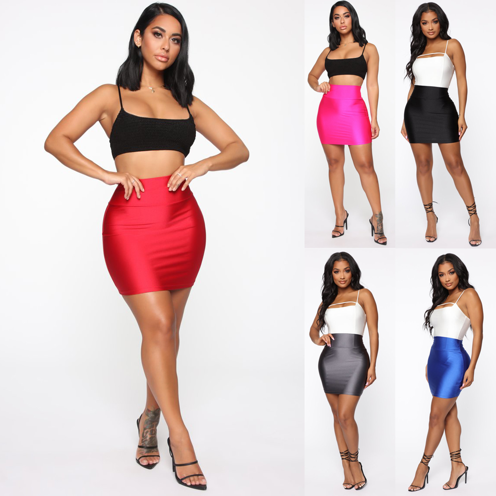 New Micro Mini Skirts Women Summer Sexy Womens Skirts Casual Package Hip Short Women Party Female Skirt Streetwear