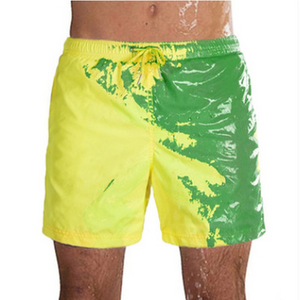 Summer mens swimming shorts Temperature-Sensitive Color-Changing Beach Pants Swim Trunks Shorts color changing swimwear 2022