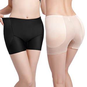 Butt Lifter Pants Women Fake Buttocks Plump Hips Large Size Body Shaping Panties Lace Fake Ass with Pad Boxer Shapewear Shorts