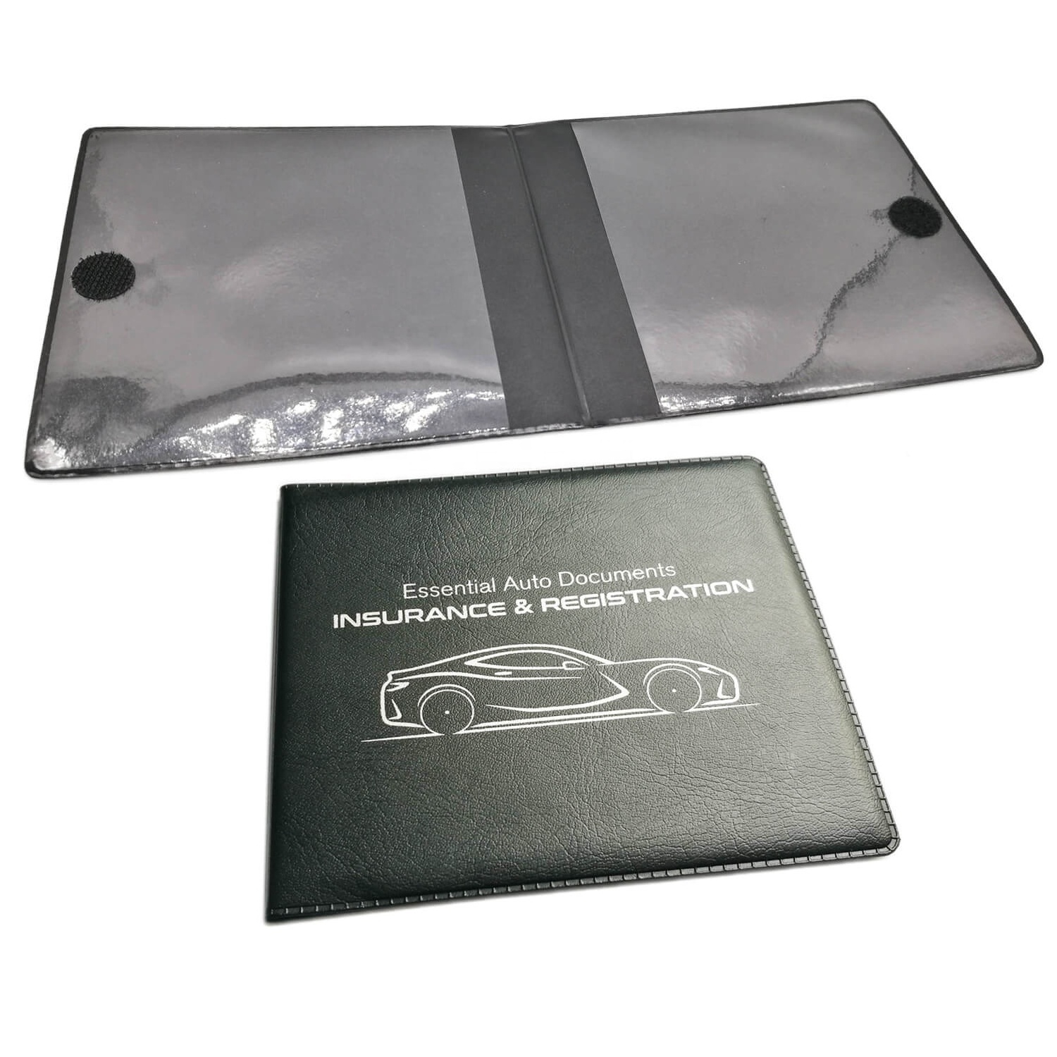 Customized Plastic Master Car Registration Wallet Holder, Car Document Card Holder