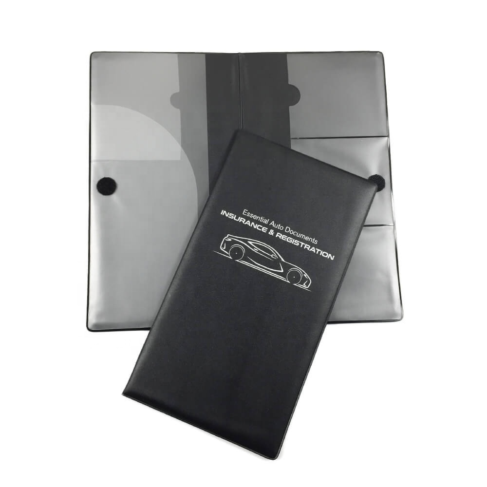 Customized Plastic Master Car Registration Wallet Holder, Car Document Card Holder