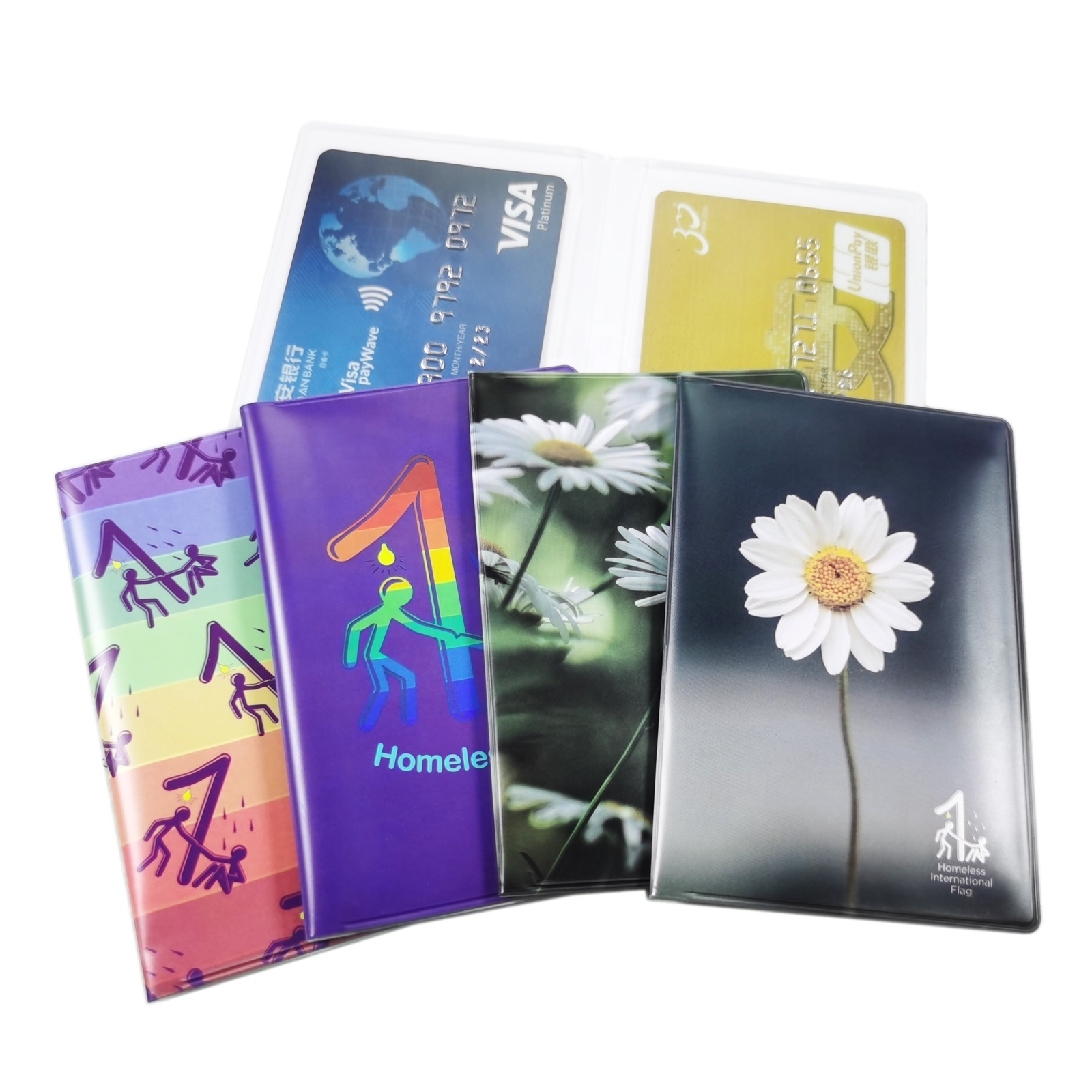 Customized Plastic Mediocre Card Holder Transparent PVC Soft Waterproof Card Sleeves for New Medicare Card