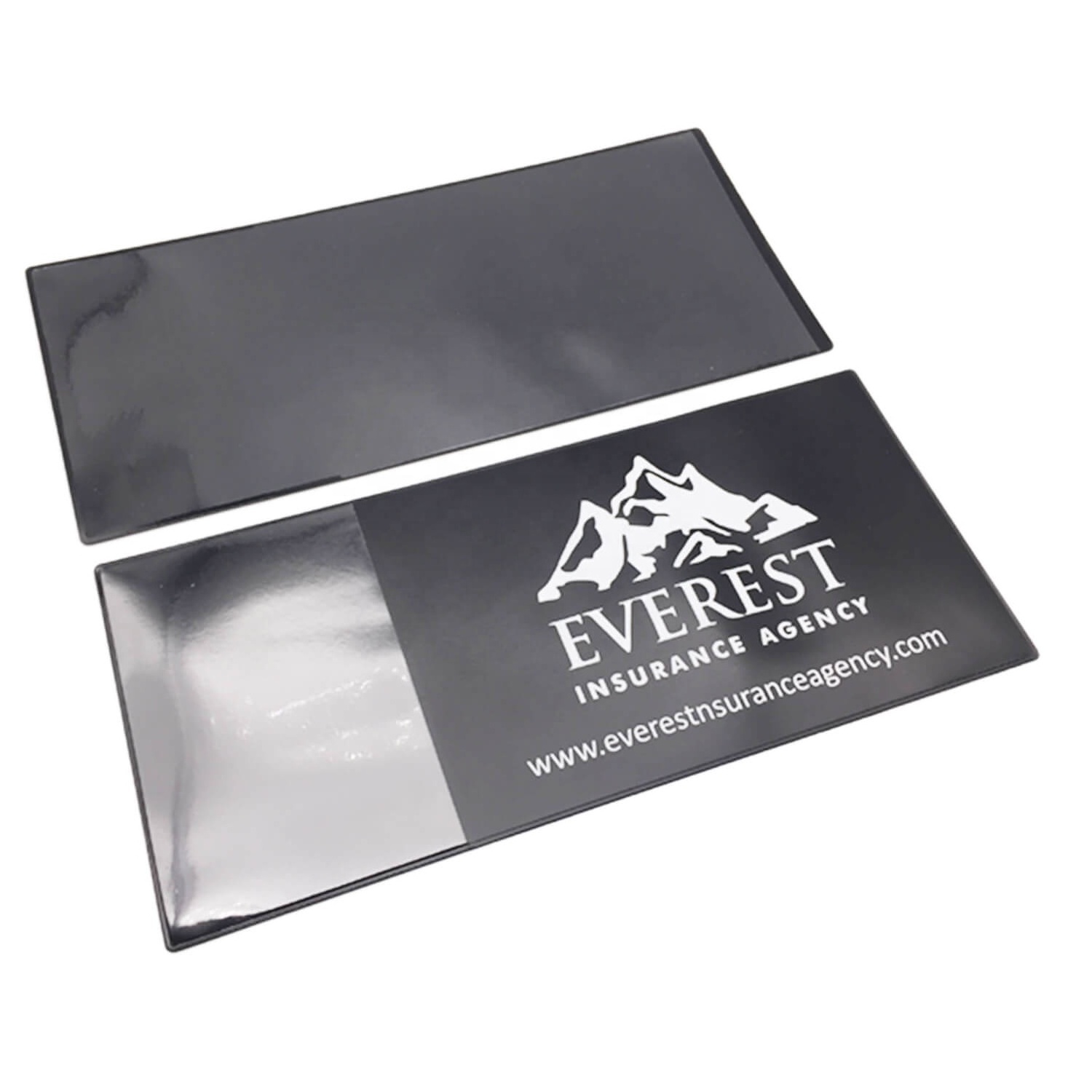 Custom Print Vinyl Policy Holder, PVC Policy Sleeve Pouch, Soft Plastic Insurance Card Holder