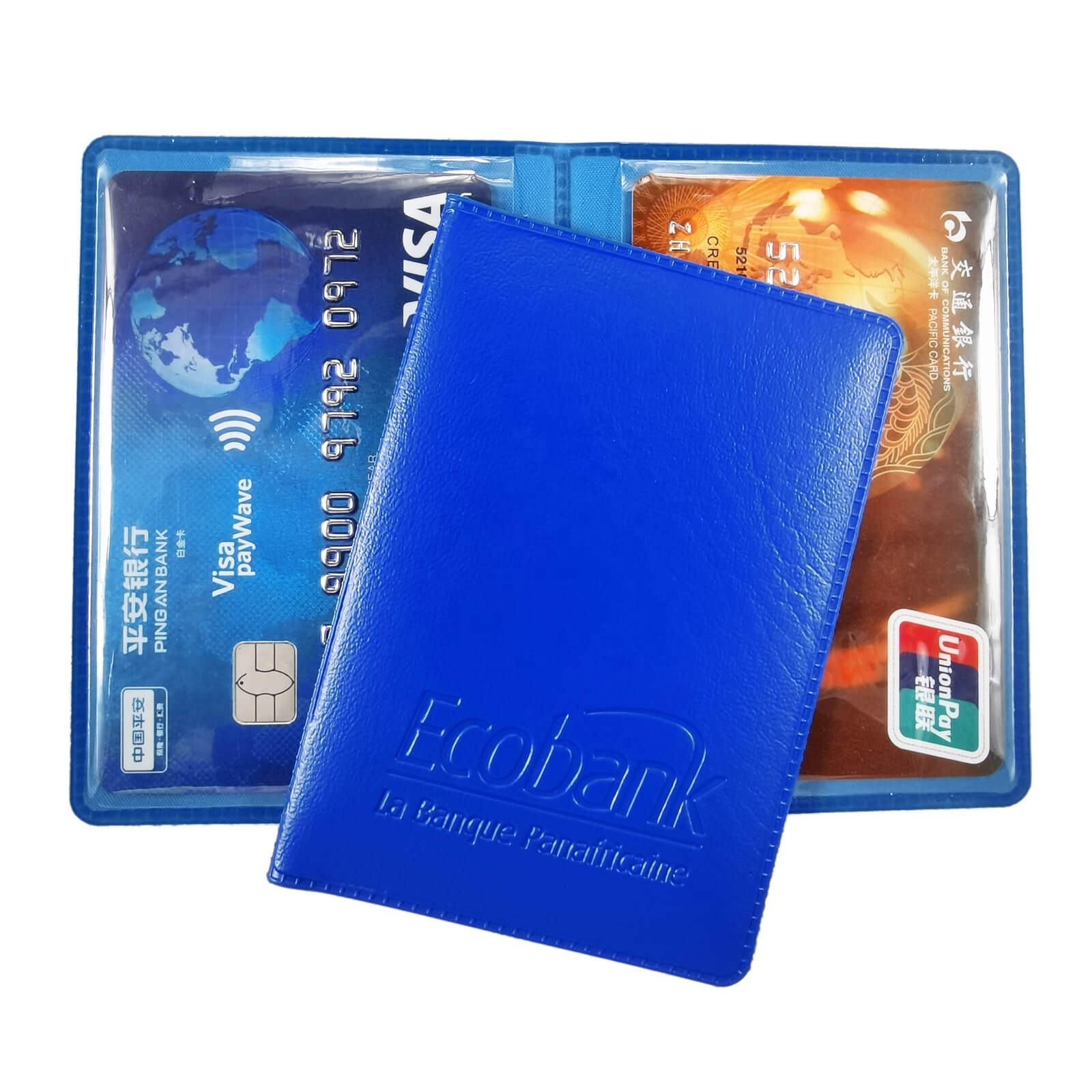 Customized PVC Leather Credit Card Sleeve, Credit Card Wallet, Cards Protector