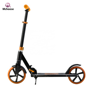 Mchoose 100% Aluminum Frame Kick Wheel Scooter Manual Safety Foot Scooter for Sale