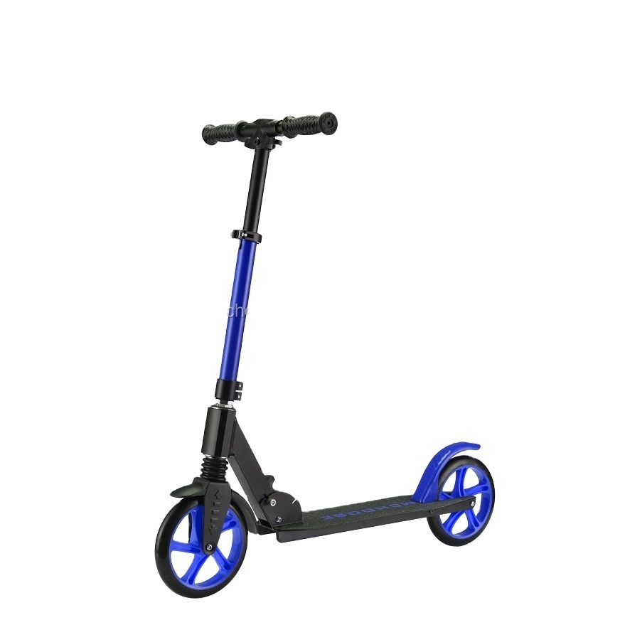 100% Aluminum Frame Safety Manual Kick Wheel Scooter For Sale