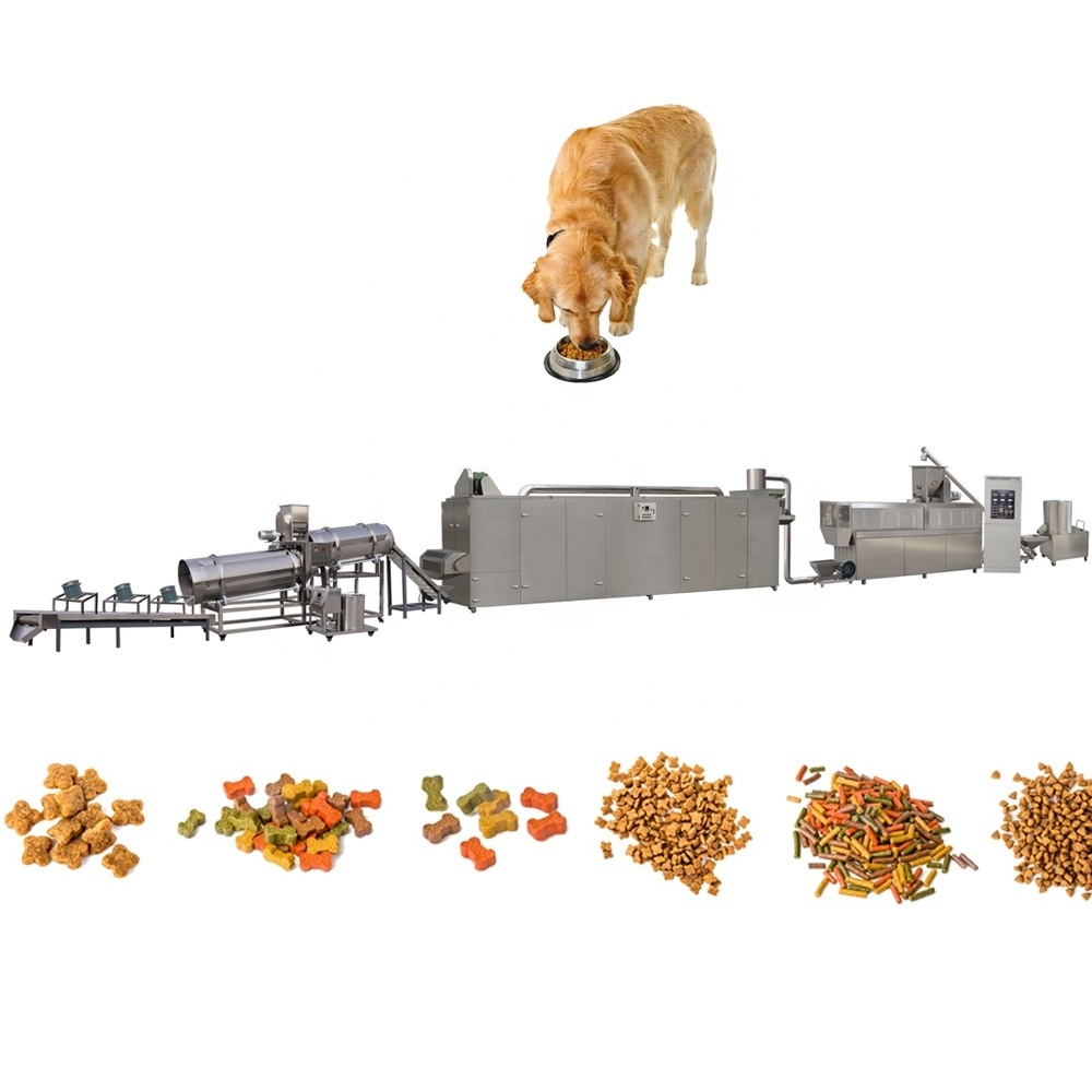 Popular Small Capacity Dry Pet Kibble Dog Food Making Machine