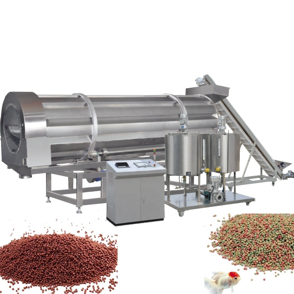 floating fish flake food roller dryer machine