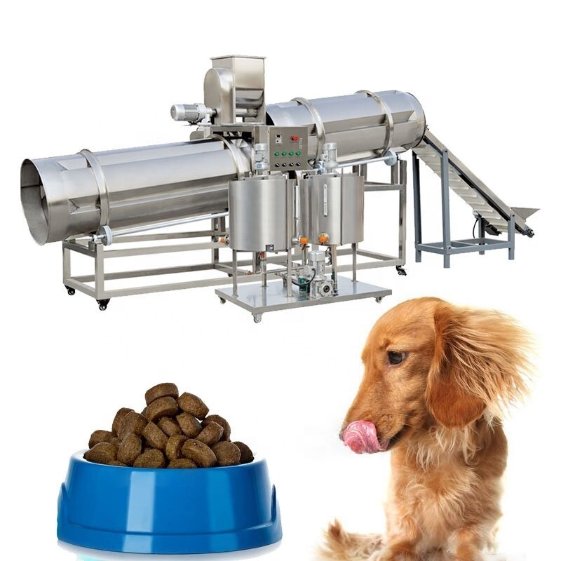 Automatic dry dog pet food production line pet food processing machine pet kibble production line