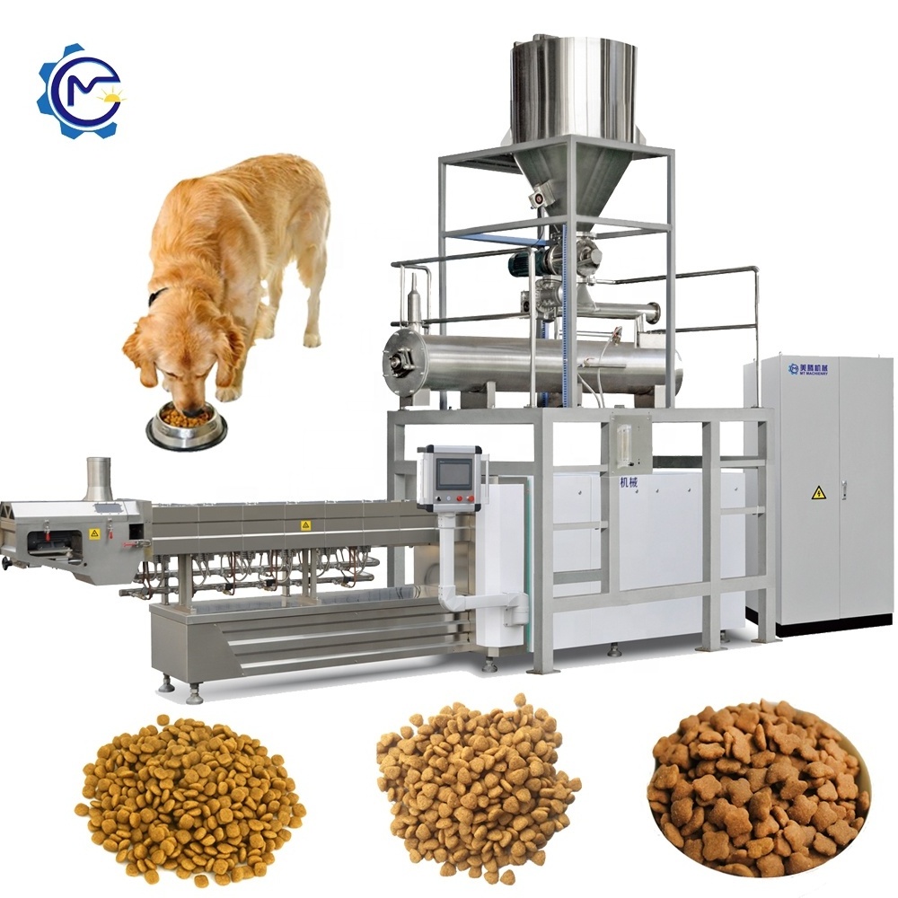 Popular Small Capacity Dry Pet Kibble Dog Food Making Machine