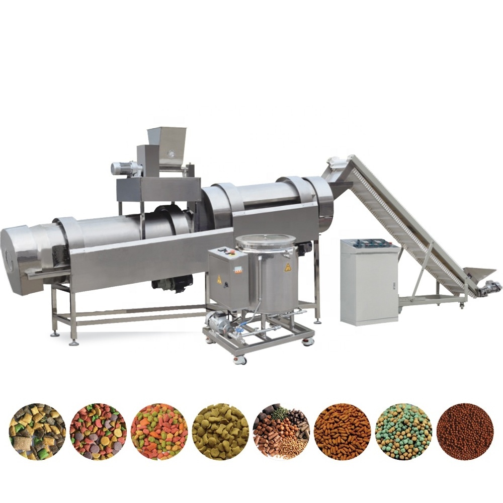 floating fish flake food roller dryer machine