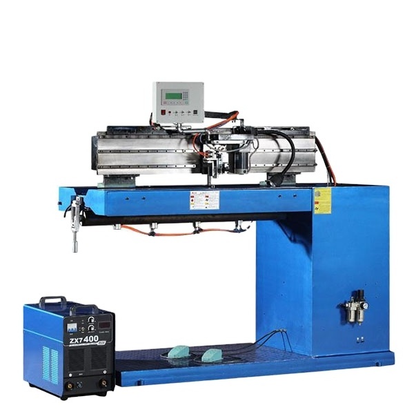 Longitudinal welding machine automatic longitudinal straight seam welding equipment