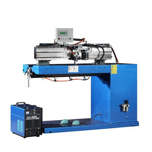 Fuel Tank Longitudinal Steel Barrel Seam Welding Machine