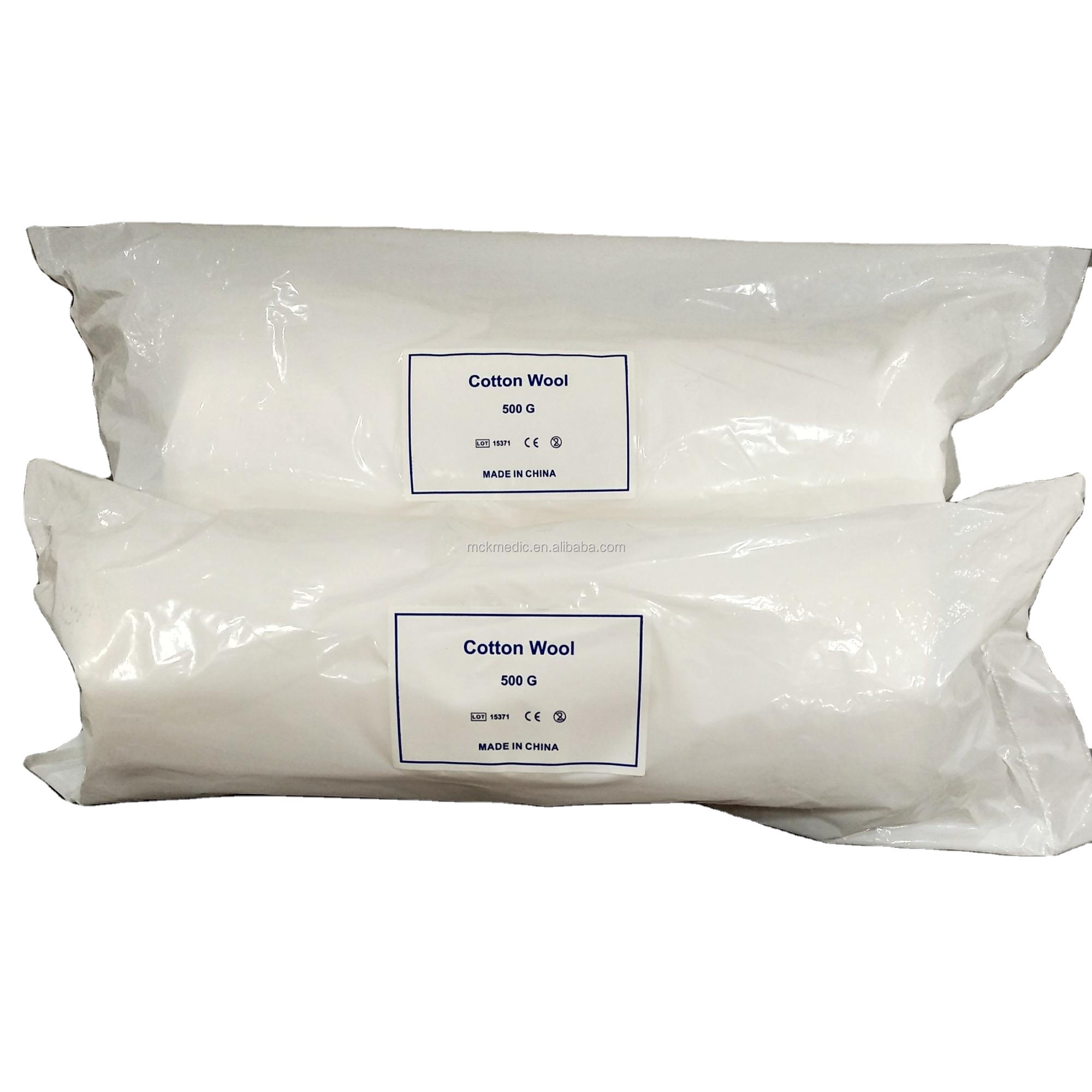 Absorbent cotton wool roll 500g