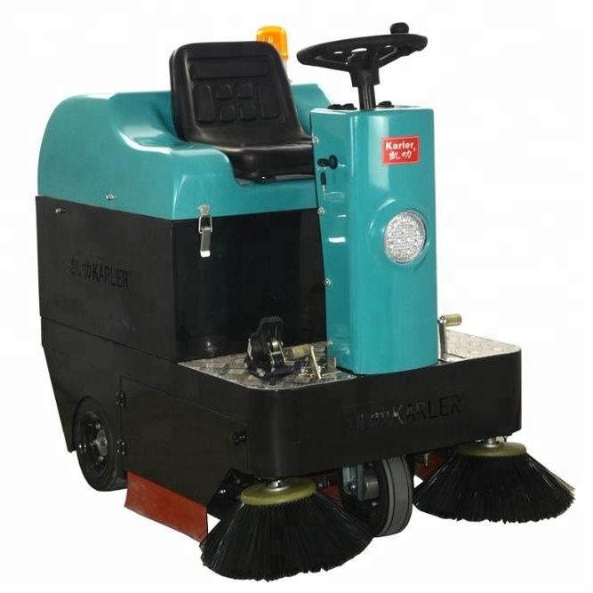 China industrial road sweeper machine street floor sweeper machine Commercial Magnetic ride on Sweeper RS1050