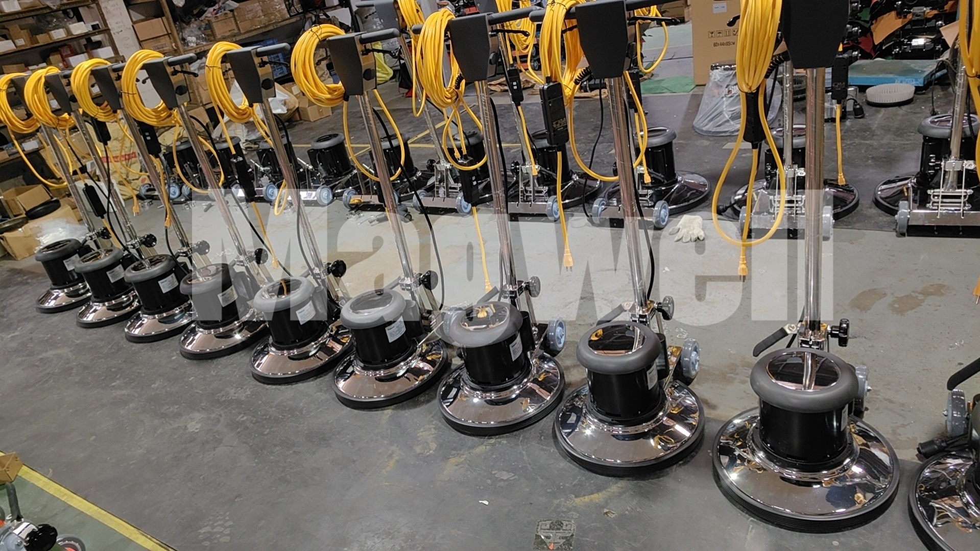 FM17 Scrubber machine manufacturer Commercial Floor Cleaning Machine Industrial Electric Hand Held Walk-behind Floor Scrubber