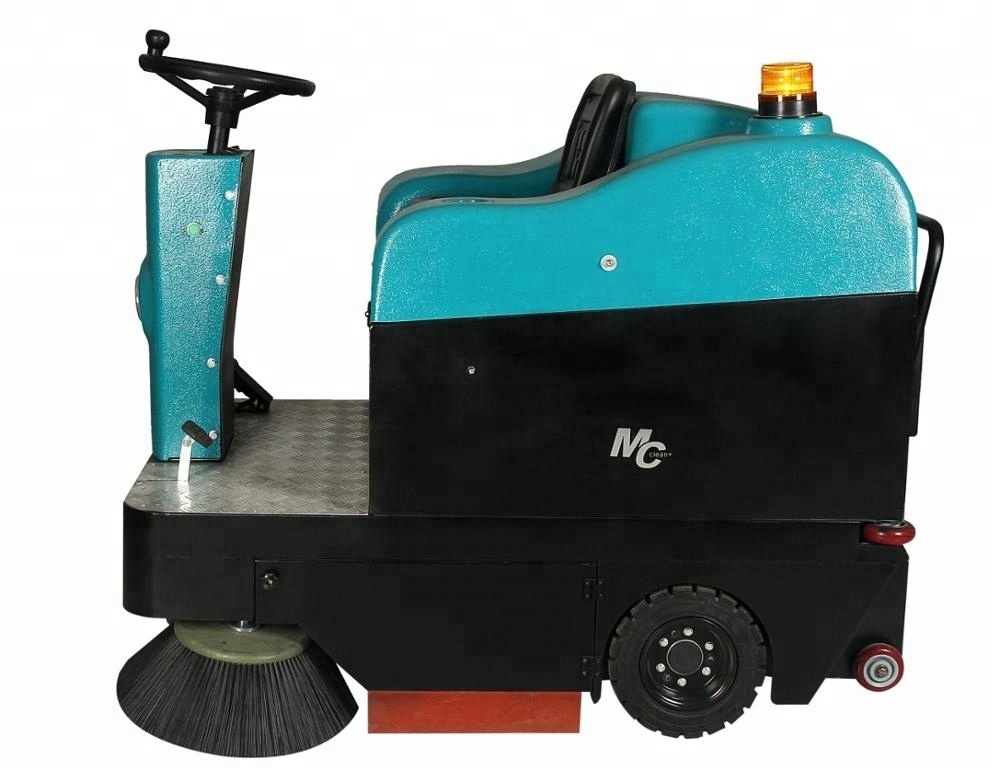 China industrial road sweeper machine street floor sweeper machine Commercial Magnetic ride on Sweeper RS1050