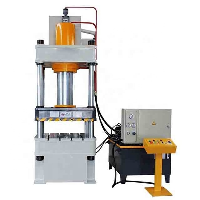 Mingcheng 70/75 Tons 4 Column 300/400/500 Tonnes Aluminum Pot Making Metal Powder And Pillar Hydraulic Shop Powder Press Machine