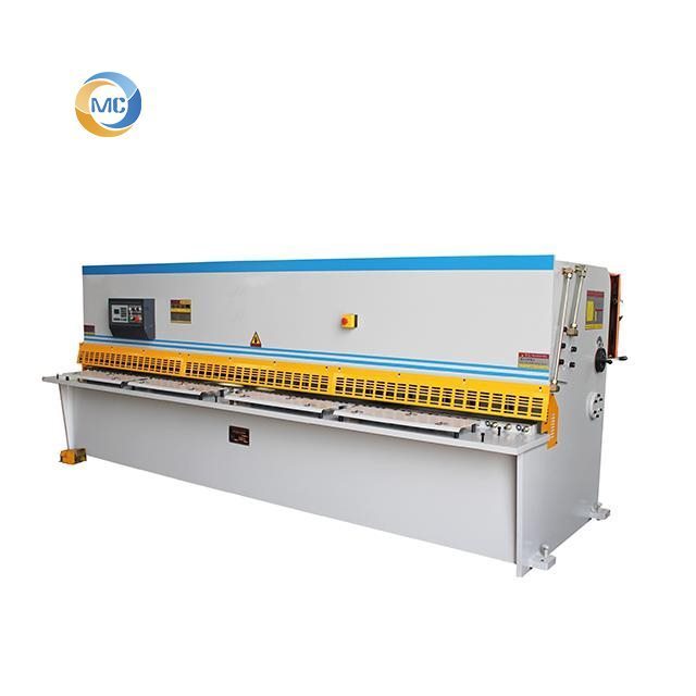 hydraulic swing beam shearing guillotine qc12-16*4000mm cnc steel plate shearer for metal