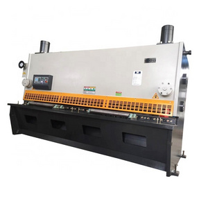 E21 system Wire mesh stainless steel guillotine cutter qc11k-25/2500 billet shearing machine