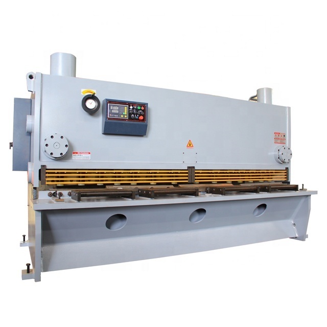 E21 system Wire mesh stainless steel guillotine cutter qc11k-25/2500 billet shearing machine