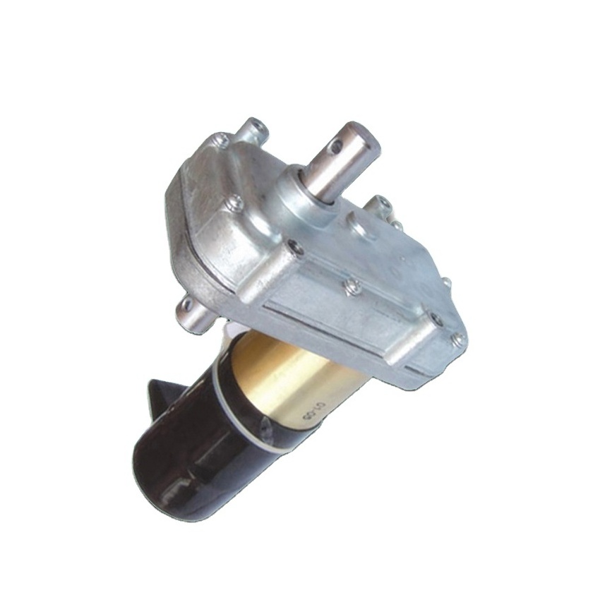 E201High quality high torque low RPM 12v dc gear motor with gearbox for car and Caravan Mover