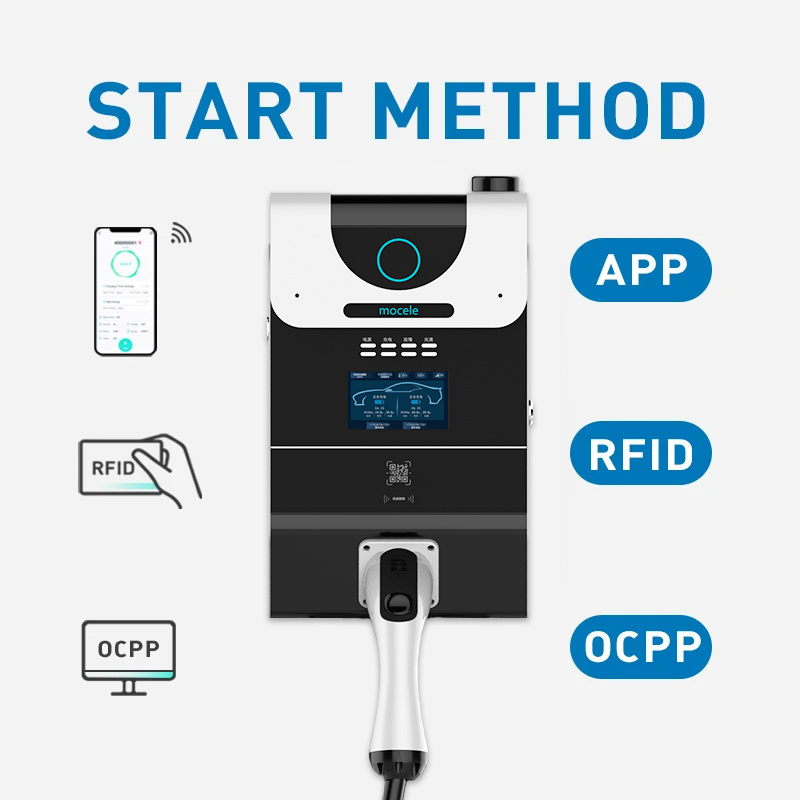 XUDIANTONG22KW 11KW WIFI Rfid Electric Car AC Charging Station Charger Home Electric Car With Payment