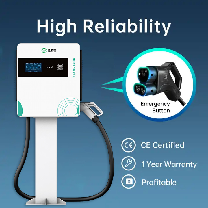 XUDIANTONG Brand New New Energy 40Kw Charging Pile Electric Car Home Universal Gun Byd Charger