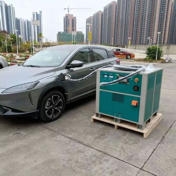 XUDIANTONG High Power 400KWH 652.8V Solar Mobile Emergency Road Rescue 200KW Dc Portable Ev Fast Trailer Power Charger