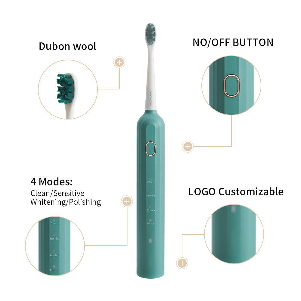 OEM Guangdong Mini Wholesale Rechargeable Slim Sonic Electric Toothbrush