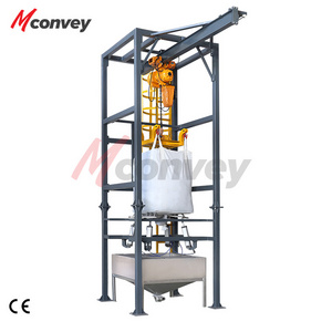 ton bag discharging station bulk bag unloader system powder discharger