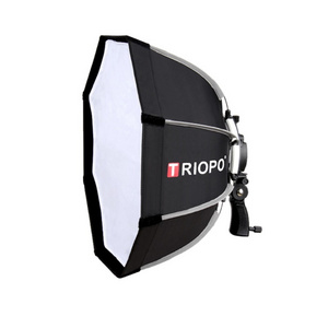 Mcoplus Triopo hot sell KS65 65cm for Flash Studio Soft box Octagon Umbrella Portable Speedlite Soft box with Carrying Bag