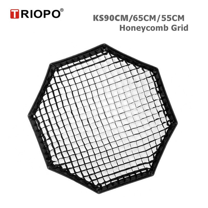 TRIOPO 55cm/65cm/90cm Honeycomb Grid for TRIOPO 55cm/65cm Softbox Octagon Umbrella Soft box photography studio accessories