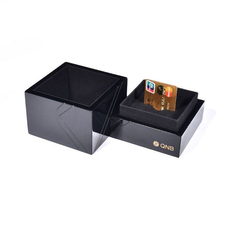 stand card  single brain sorter kinder mix twister commemorative  Piano lacquer wooden coin box