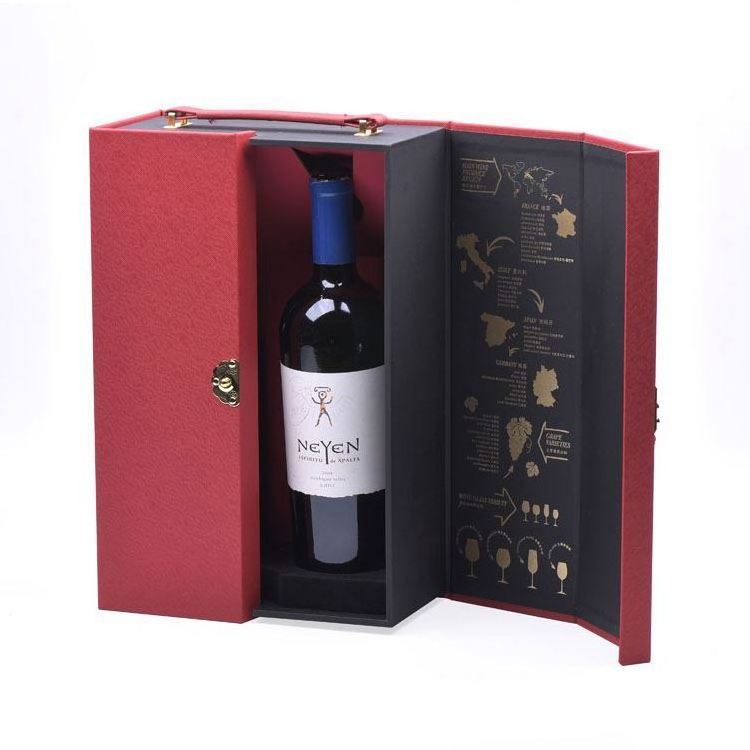 wine box craft wood with sliding double ceremony wooden wine box guangdong wood wine box