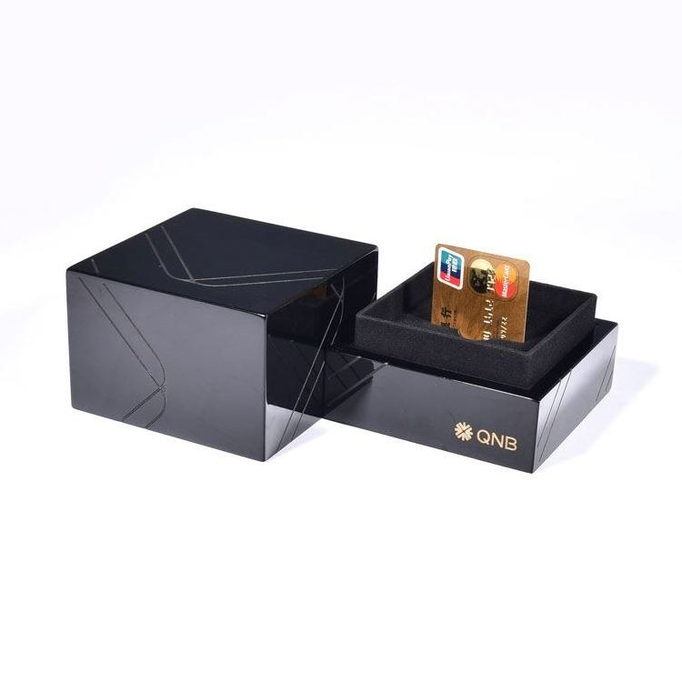 stand card  single brain sorter kinder mix twister commemorative  Piano lacquer wooden coin box