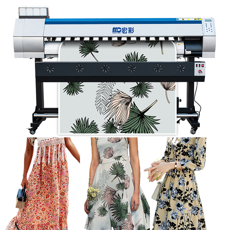 Lowest price 1.6m 1.8m Large Format dye sublimation printer impressora textile fabric heat transfer printing machine price