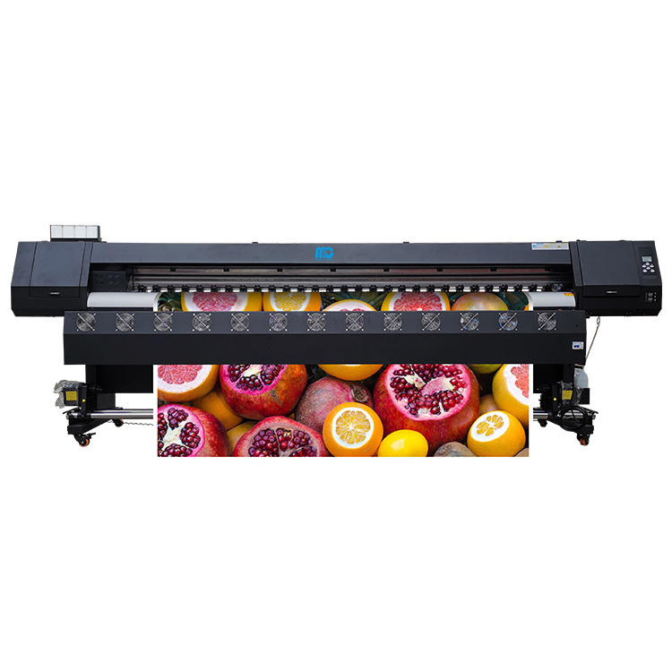 printing machines machine 10ft/3.2m inkjet large format outdoor advertising 3D floor sticker flex banner printer