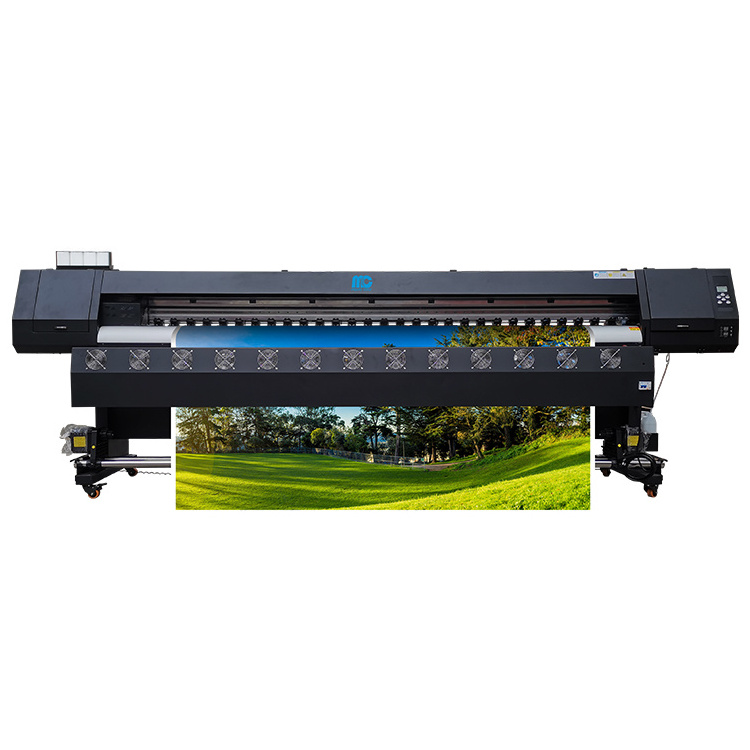 printing machines machine 10ft/3.2m inkjet large format outdoor advertising 3D floor sticker flex banner printer