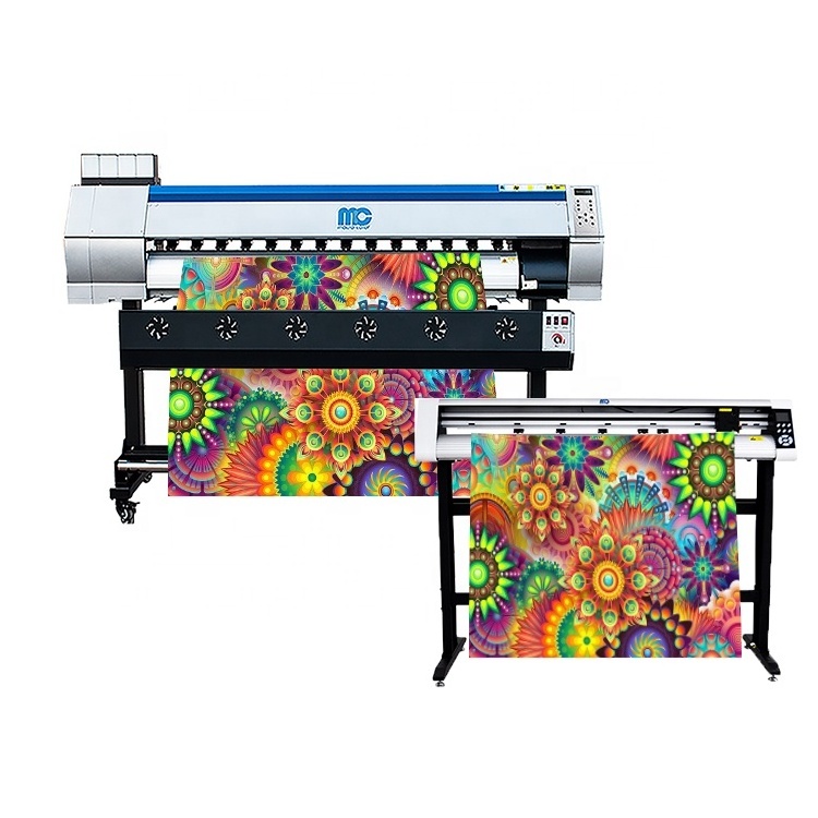 Cheapest 5/6/8/10ft tarpaulin banner vinyl flex printer with xp600/i3200/4720 head inkjet eco solvent large format printers