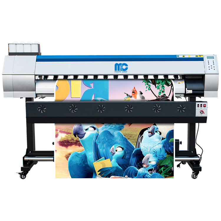 cheapest Industrial 1.6m/1.8m 6ft  printer  1080dpi wide large format uv impressora printing machine