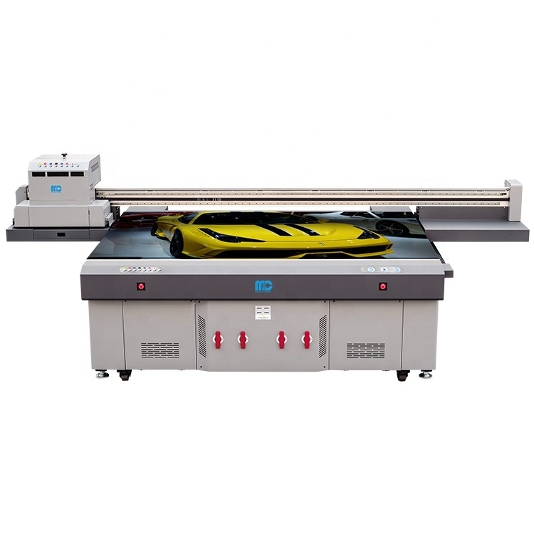 china 2513 Digital Waterproof Wood Inkjet Ricoh Gen5 Gen6 Large UV Flatbed Printer use for acrylic board glass wood materials