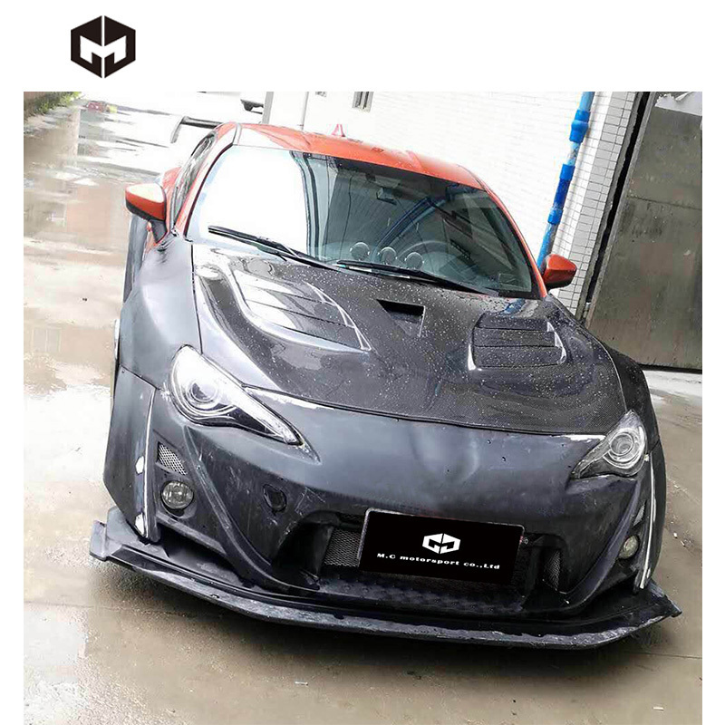 Fiberglass Bumpers Spoilers Side skirts Wheel arch Wing Vari style Body Kit for TOYOTA gt86 BRZ for Subaru