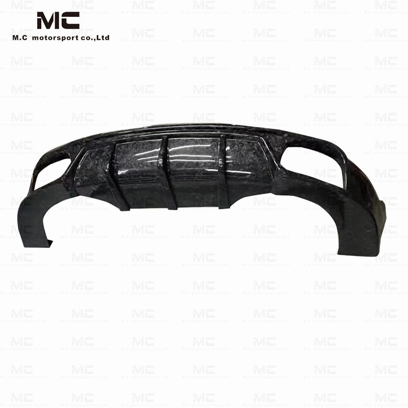 For Porsche Macan 95b carbon fiber Forged carbon fiber body kits front lip diffuser side skirt spoiler