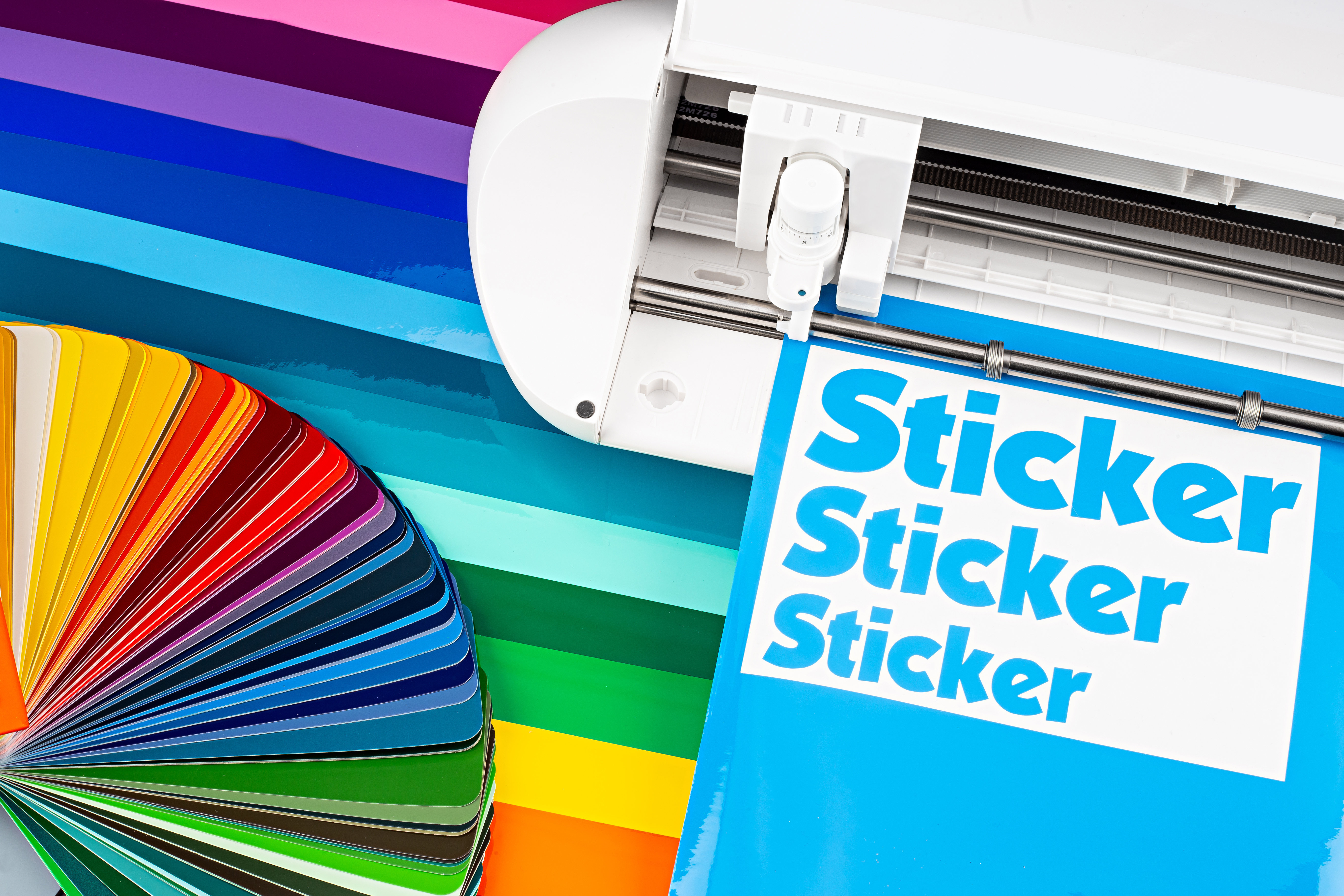 Good Quality Flex Rolls Poster Materials Color Cutting Vinyl Rainbow Color Cutting Vinyl