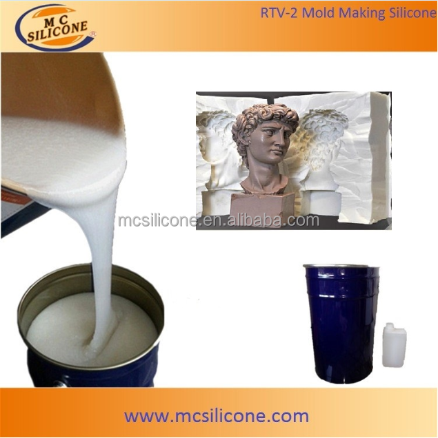 Condensation Curing High Strength Mold Making Liquid RTV-2 Silicone Rubber