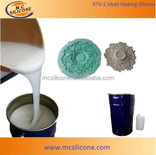 Condensation Curing High Strength Mold Making Liquid RTV-2 Silicone Rubber