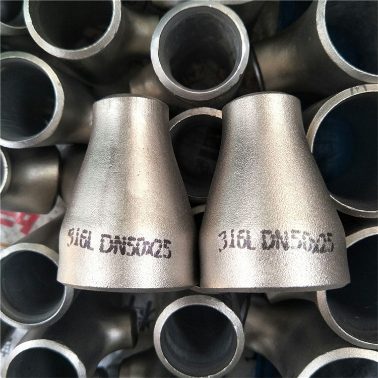 Wear-resistant Welded steel reducer pipe size head carbon steel standard size head concentric eccentric reducing pipe