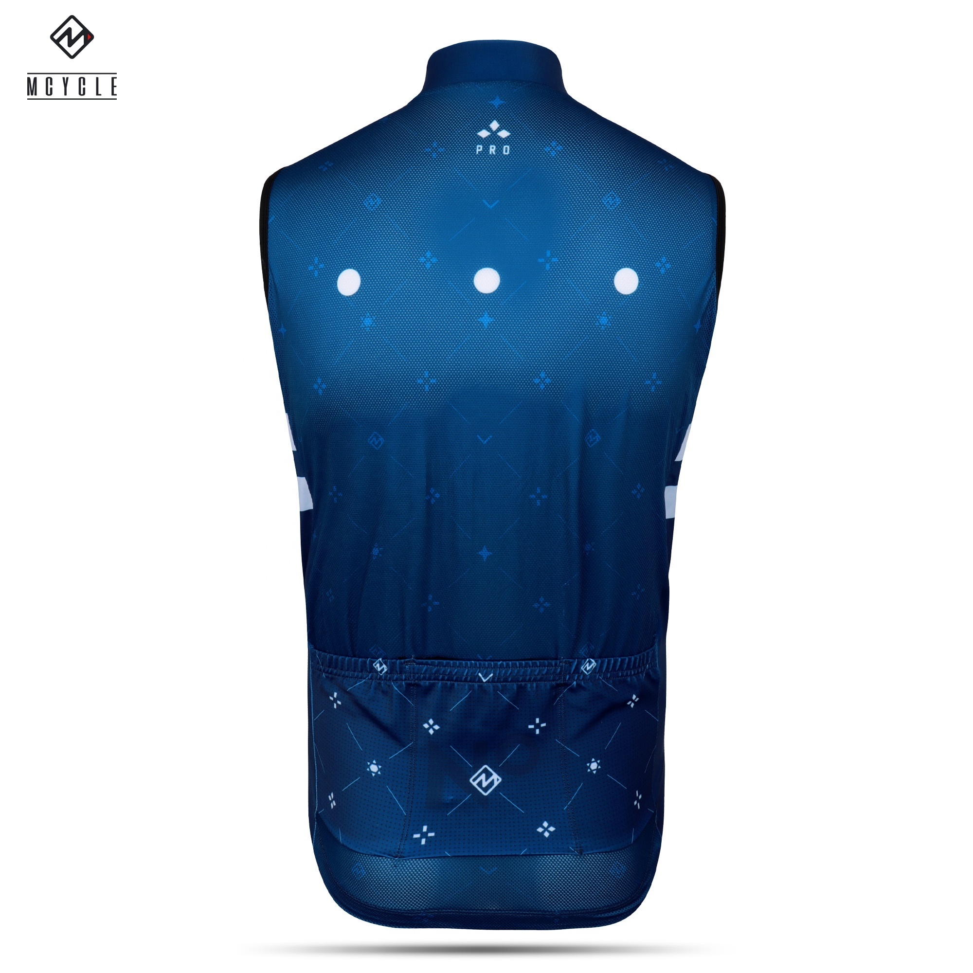 Custom Bike Racing Vest Basic Sleeveless Cycling Jersey windproof Vest for sublimation designs