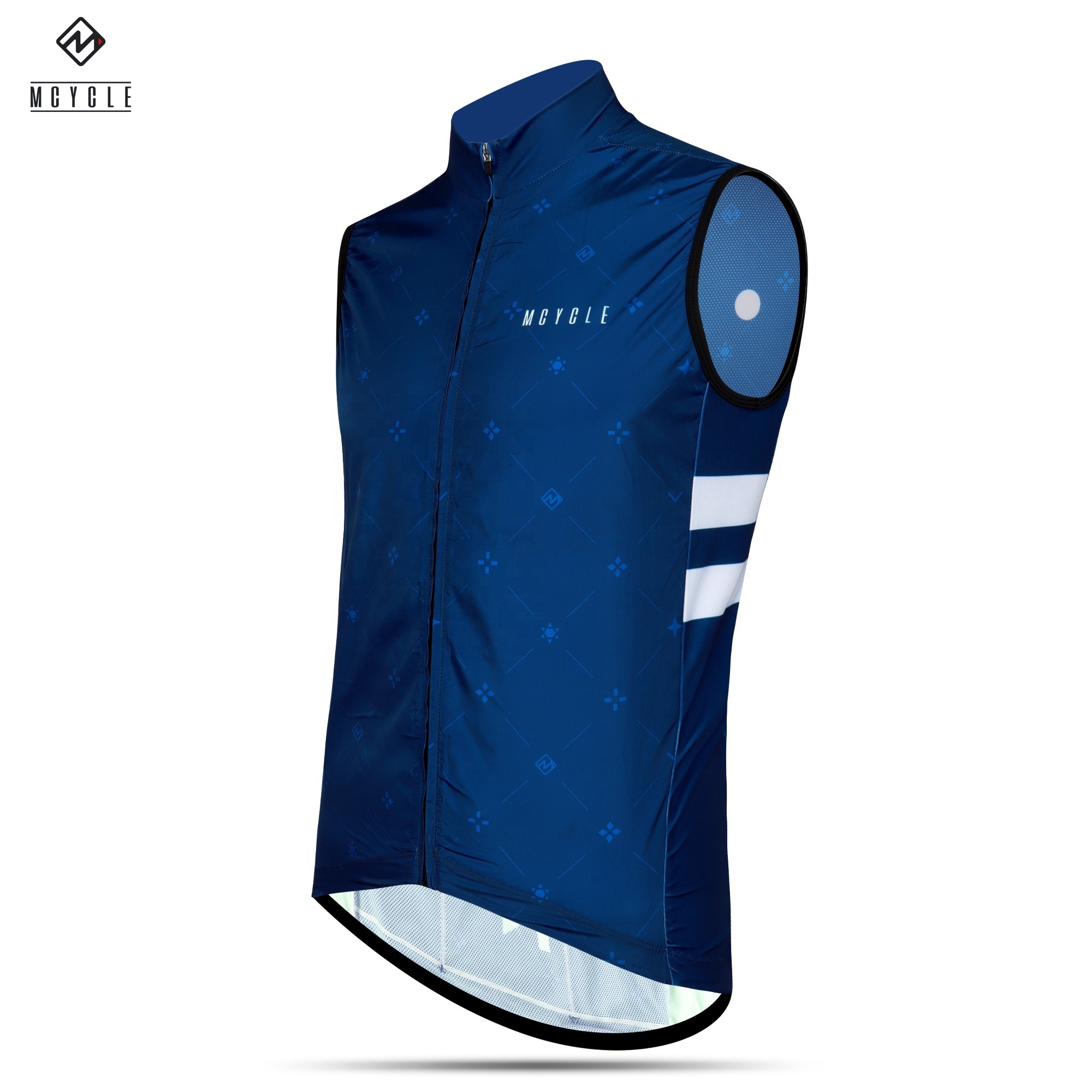 Custom Bike Racing Vest Basic Sleeveless Cycling Jersey windproof Vest for sublimation designs